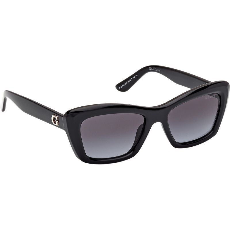 GU00195, Shiny Black/Smoke Gradient Lenses
