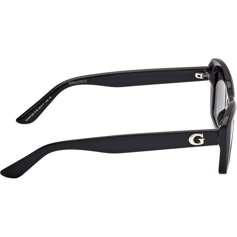 GU00195, Shiny Black/Smoke Gradient Lenses