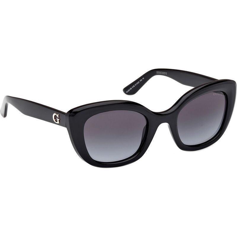 GU00196, Shiny Black/Smoke Gradient Lenses