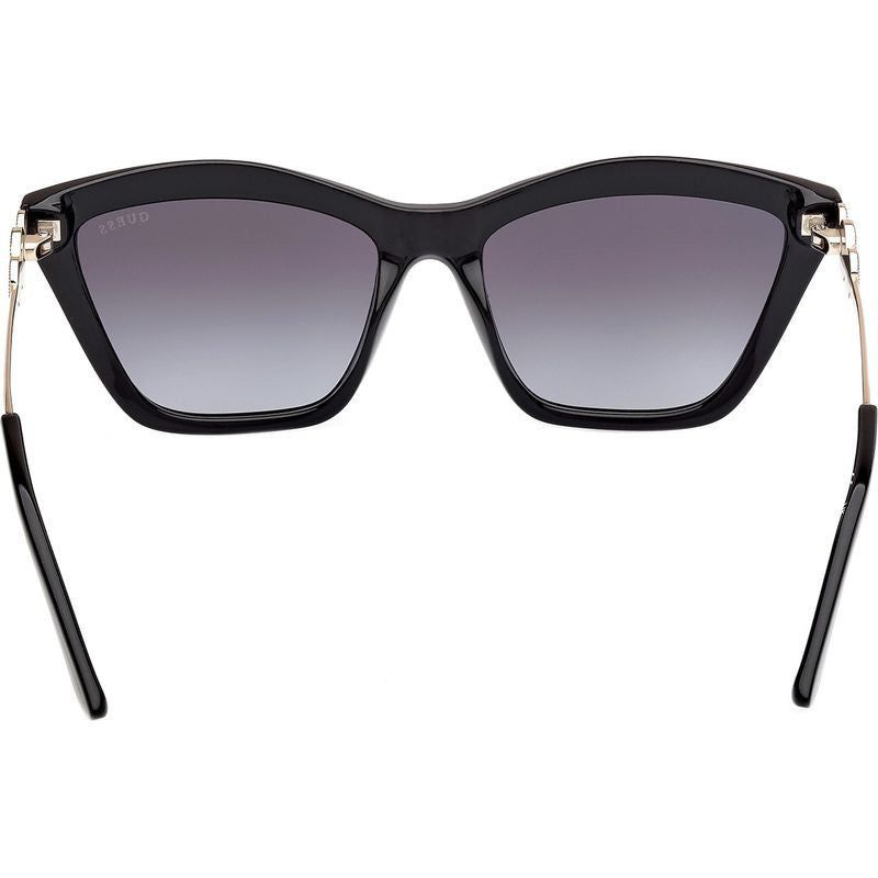 GU00199, Shiny Black/Smoke Gradient Lenses