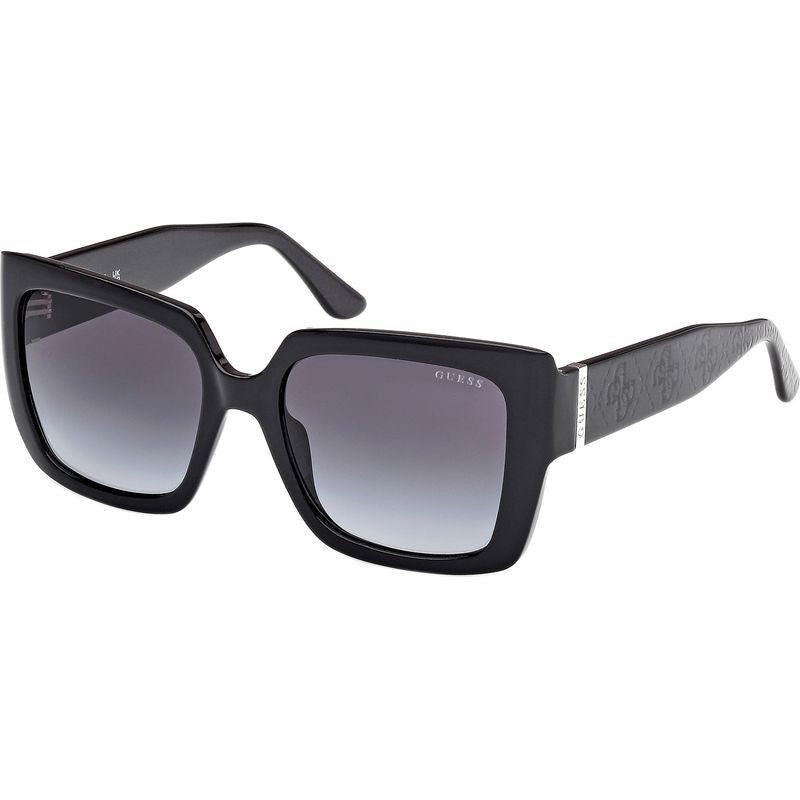 GU00200, Shiny Black and Black Pearl/Smoke Gradient Lenses