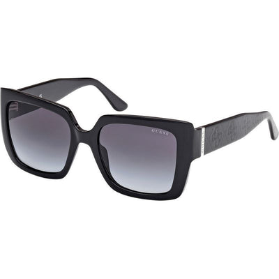 GU00200, Shiny Black and Black Pearl/Smoke Gradient Lenses