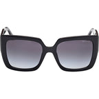 GU00200, Shiny Black and Black Pearl/Smoke Gradient Lenses