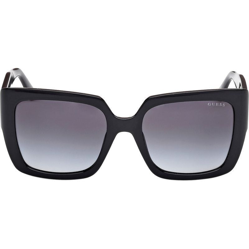 GU00200, Shiny Black and Black Pearl/Smoke Gradient Lenses