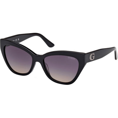 GU00204, Shiny Black/Smoke Gradient Lenses