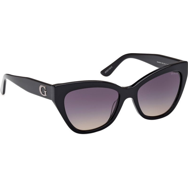 GU00204, Shiny Black/Smoke Gradient Lenses