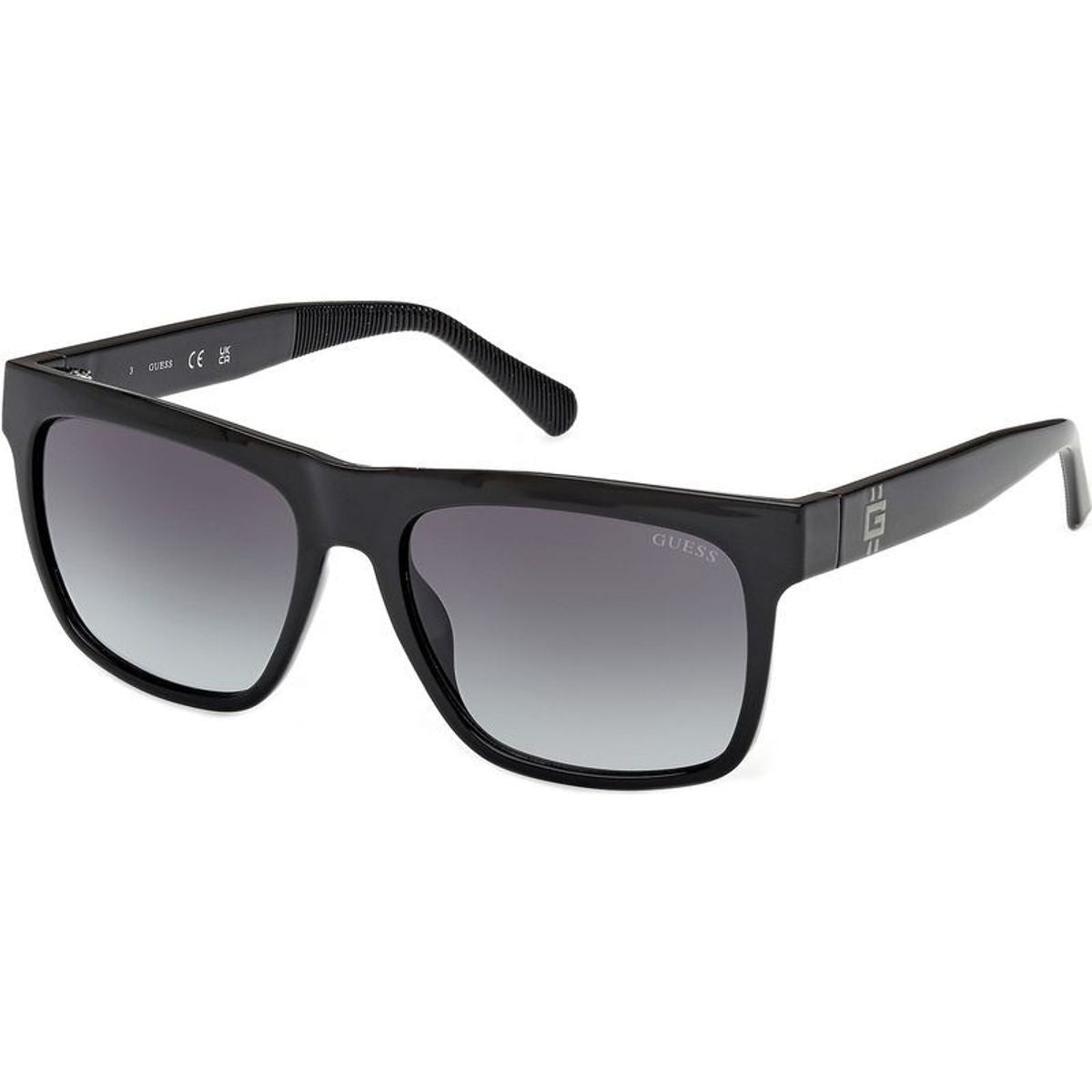 GU00222, Shiny Black/Smoke Gradient Lenses
