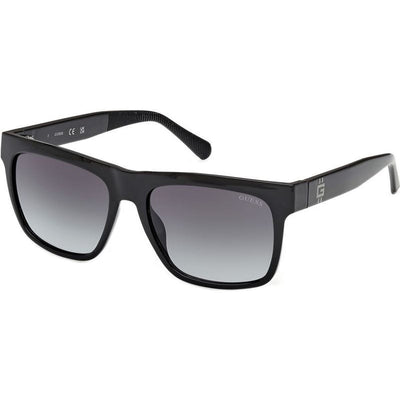 GU00222, Shiny Black/Smoke Gradient Lenses