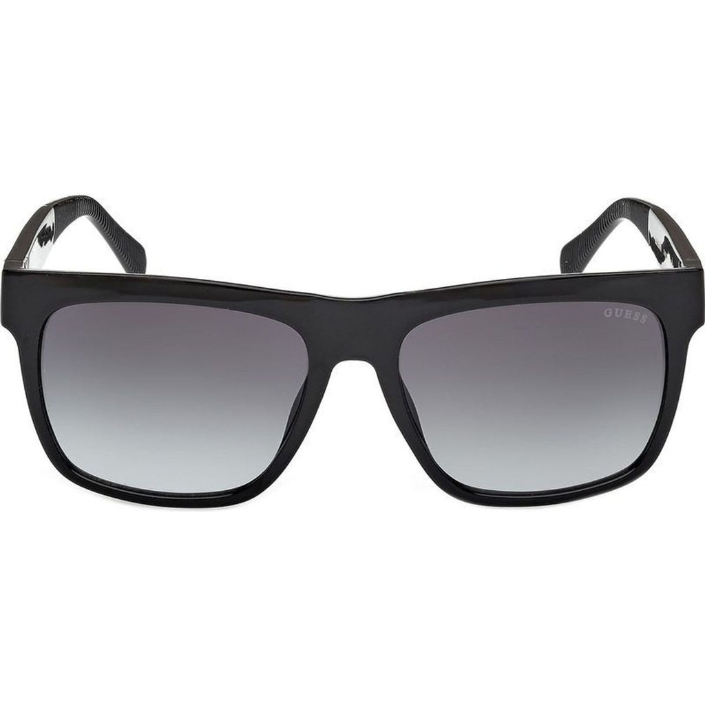 GU00222, Shiny Black/Smoke Gradient Lenses