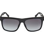 GU00222, Shiny Black/Smoke Gradient Lenses