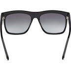GU00222, Shiny Black/Smoke Gradient Lenses