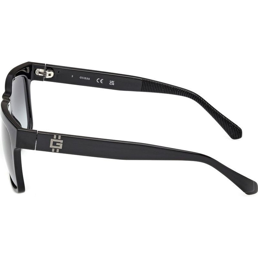 GU00222, Shiny Black/Smoke Gradient Lenses