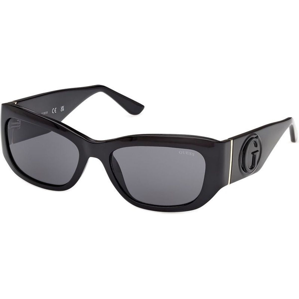 GU00253, Shiny Black/Smoke Lenses