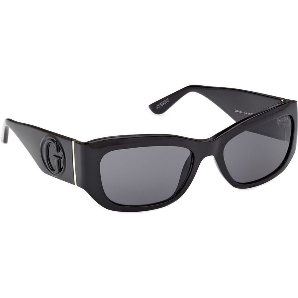 GU00253, Shiny Black/Smoke Lenses