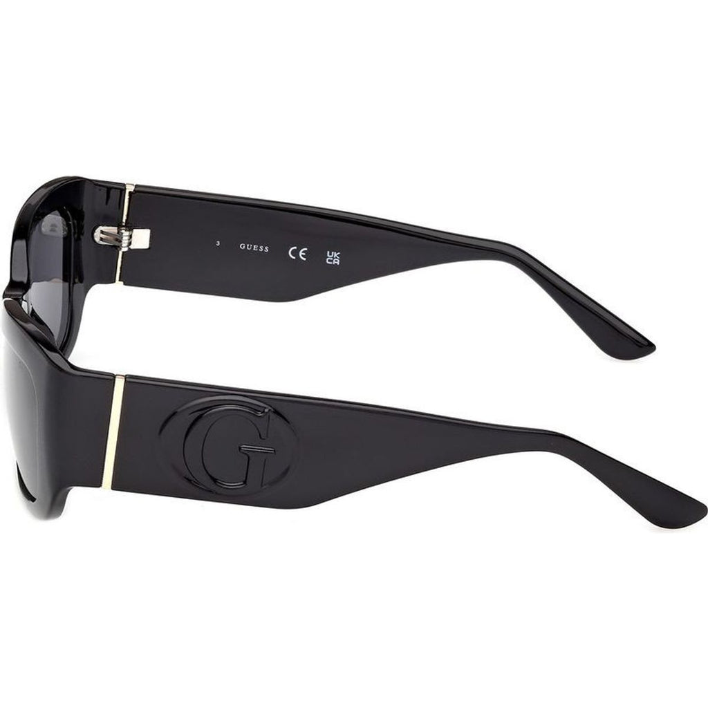 GU00253, Shiny Black/Smoke Lenses