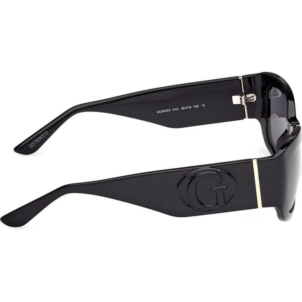 GU00253, Shiny Black/Smoke Lenses