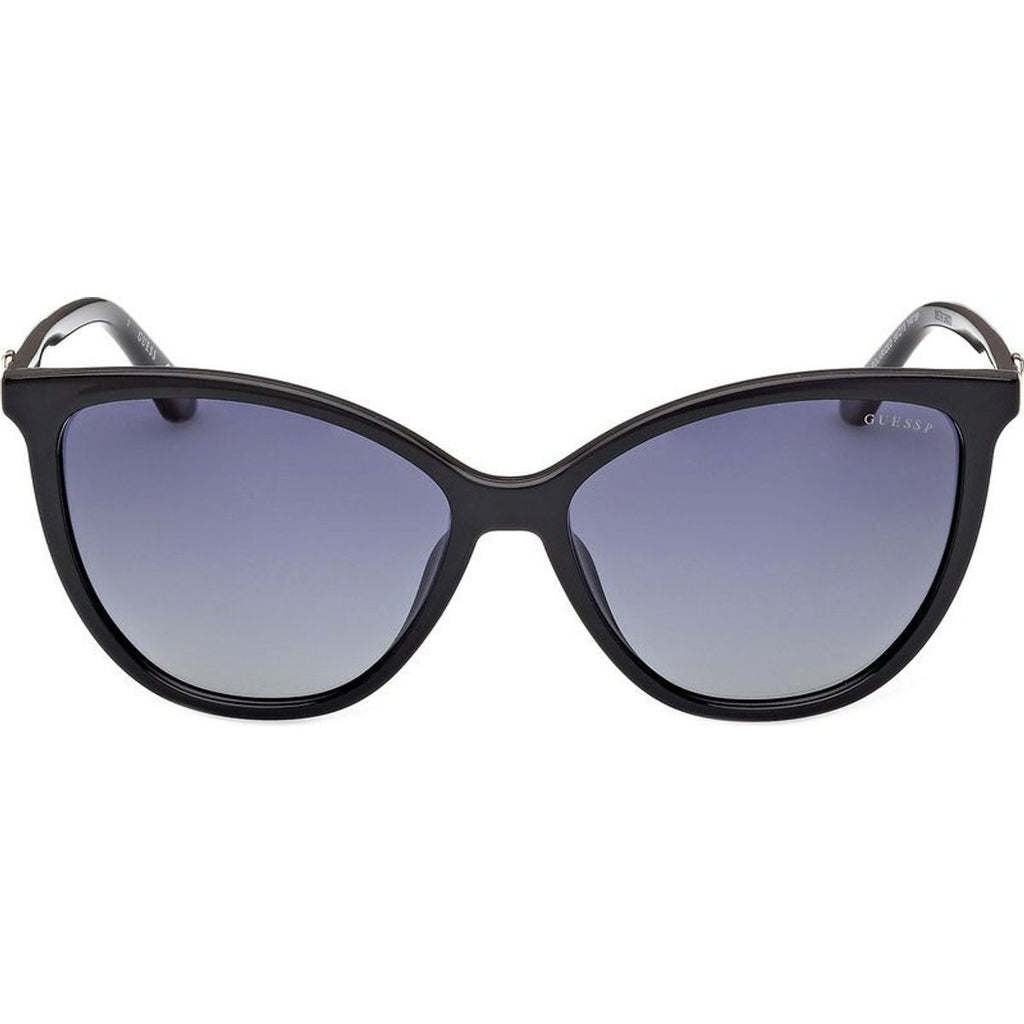 GU00256, Shiny Black/Smoke Polarised Lenses