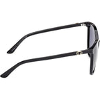 GU00256, Shiny Black/Smoke Polarised Lenses