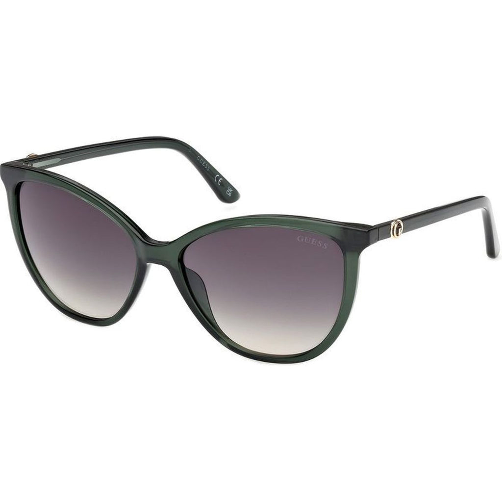 GU00256, Shiny Dark Green/Green Gradient Lenses