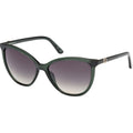 GU00256, Shiny Dark Green/Green Gradient Lenses