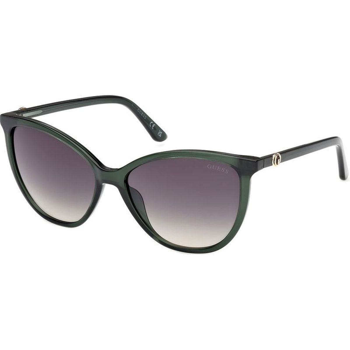 GU00256, Shiny Dark Green/Green Gradient Lenses