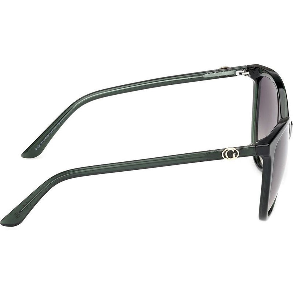 GU00256, Shiny Dark Green/Green Gradient Lenses
