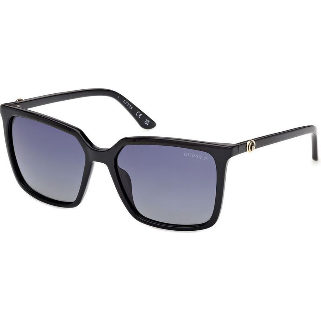GU00258, Shiny Black/Smoke Polarised Lenses
