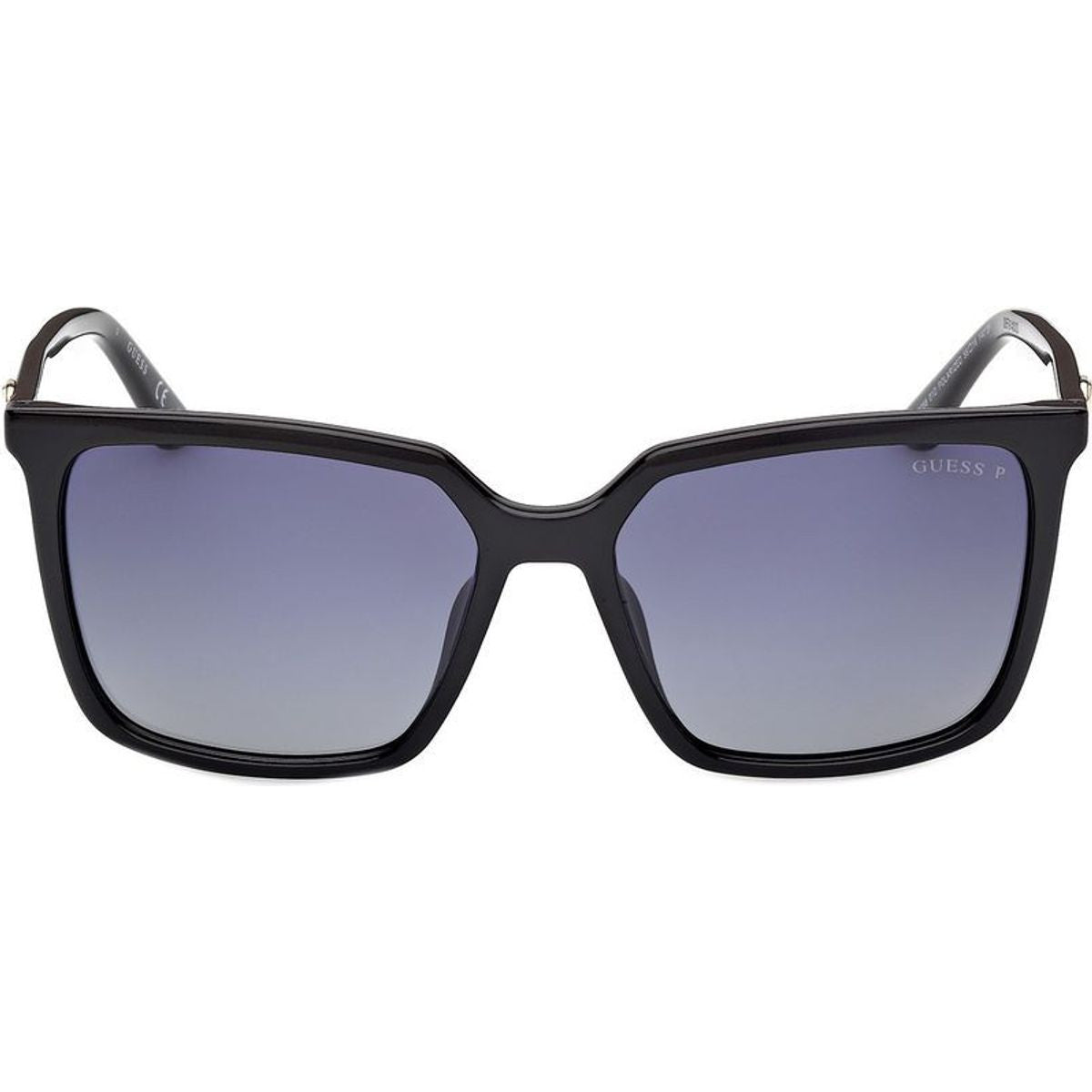 GU00258, Shiny Black/Smoke Polarised Lenses