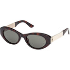 GU00261H, Dark Havana and Pale Gold/Green Lenses