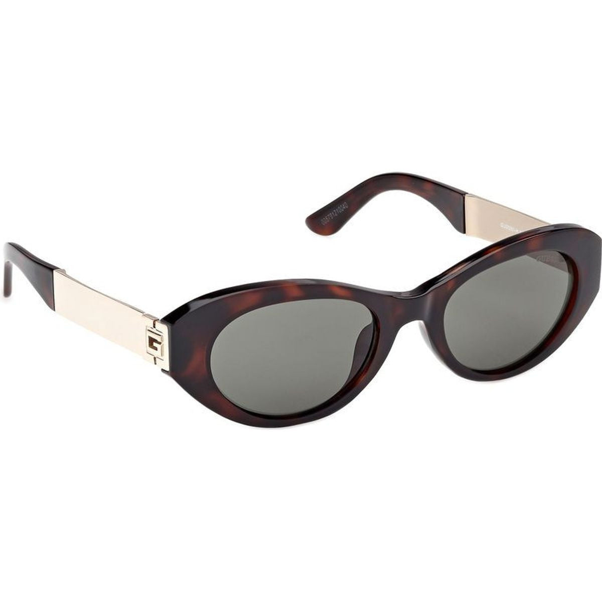 GU00261H, Dark Havana and Pale Gold/Green Lenses