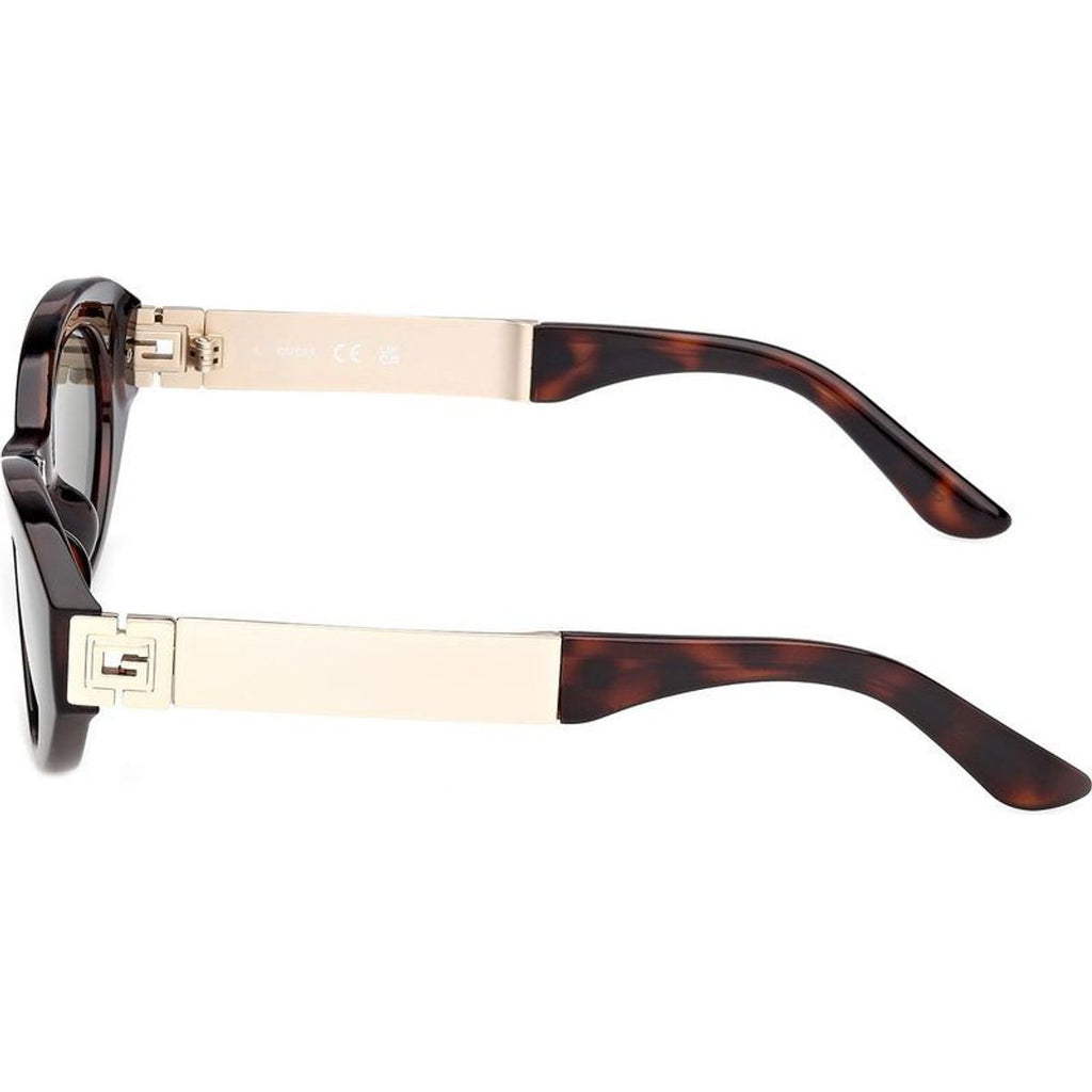 GU00261H, Dark Havana and Pale Gold/Green Lenses