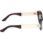 GU00261H, Dark Havana and Pale Gold/Green Lenses