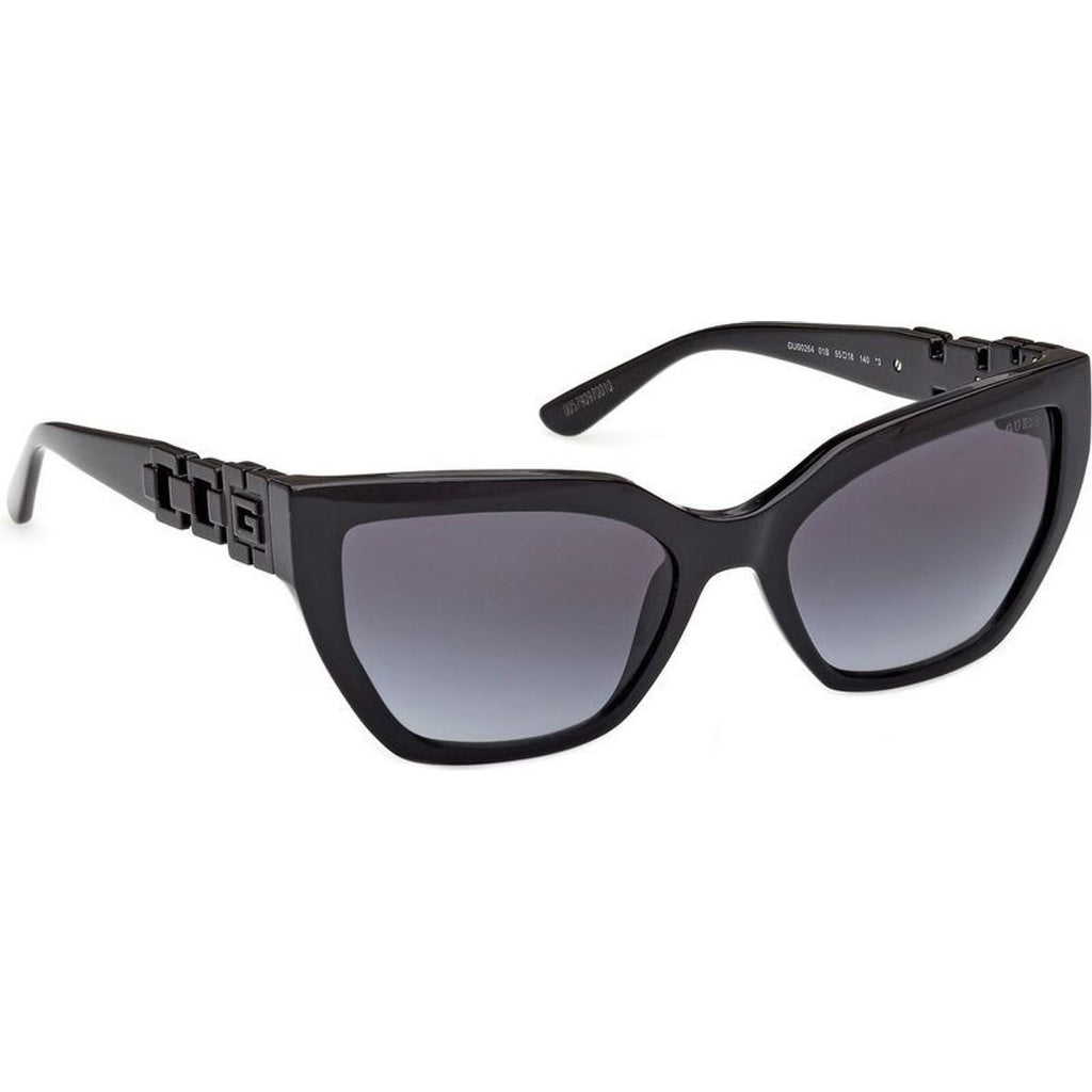 GU00264, Shiny Black/Smoke Gradient Lenses