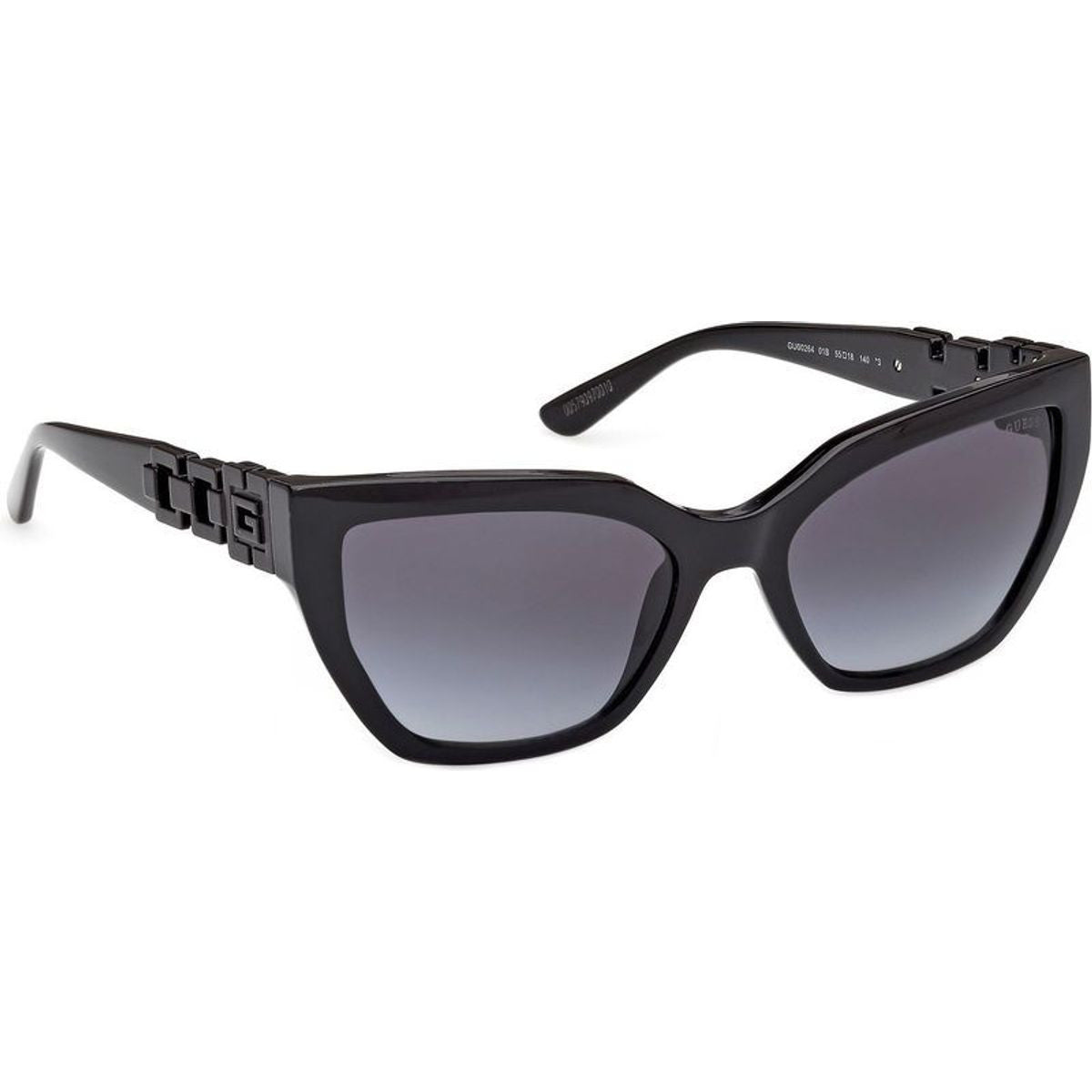 GU00264, Shiny Black/Smoke Gradient Lenses