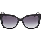 GU00266, Shiny Black and Deep Gold/Smoke Gradient Lenses