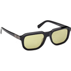 GU00278, Shiny Black/Green Lenses