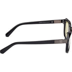 GU00278, Shiny Black/Green Lenses