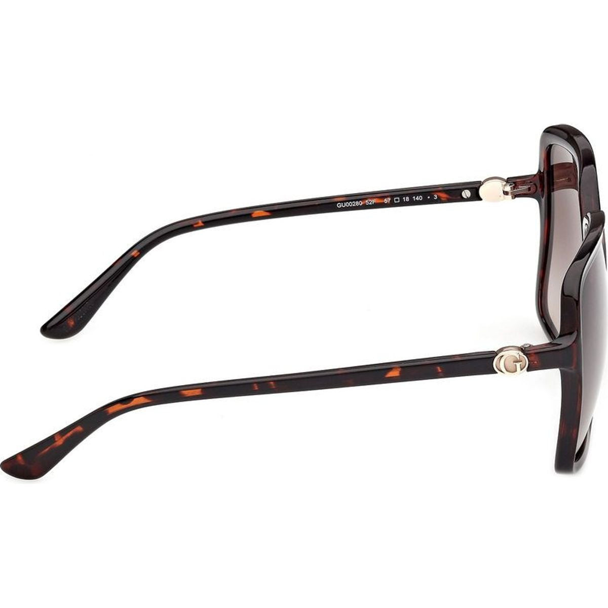 GU00280, Dark Havana/Brown Gradient Lenses