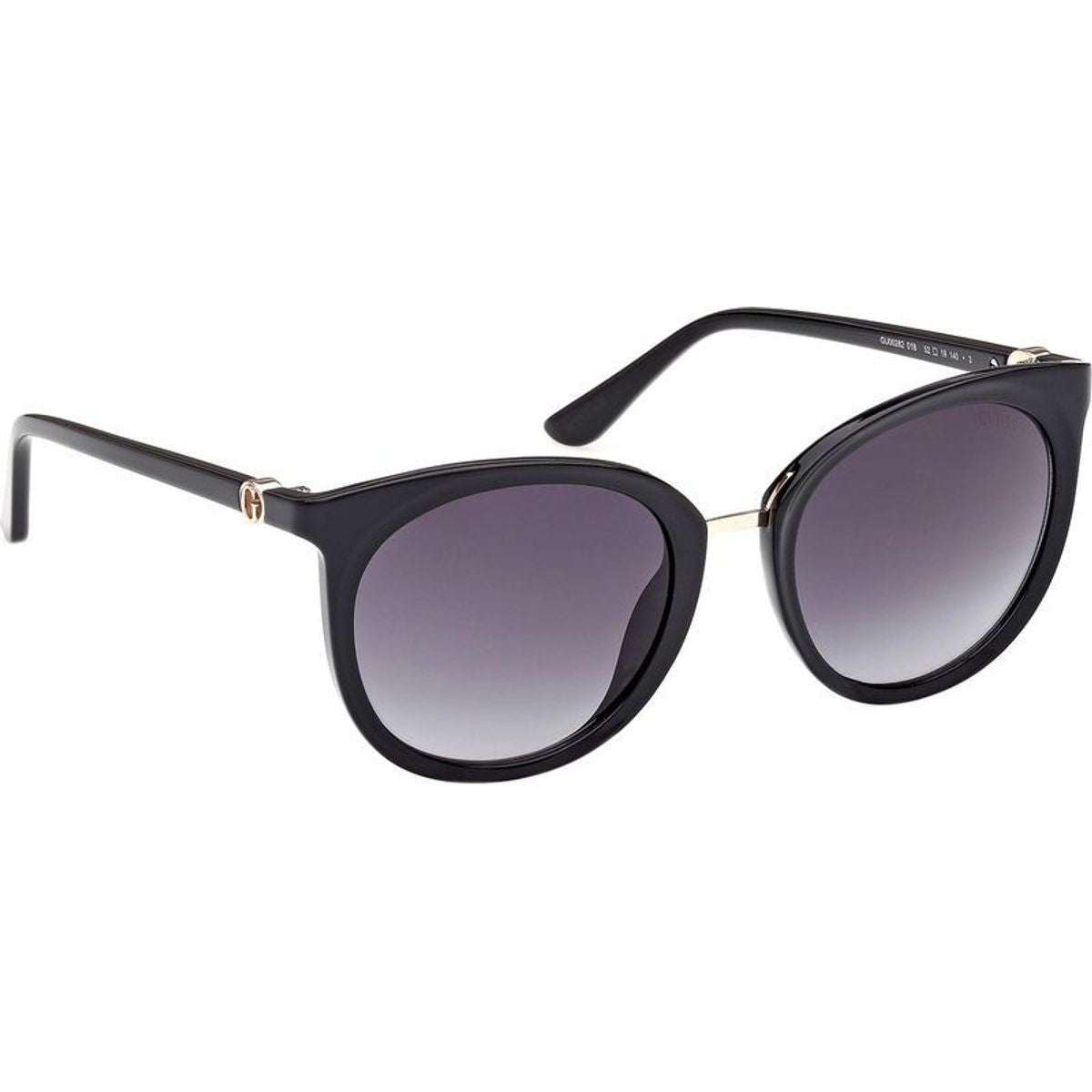 GU00282, Shiny Black/Smoke Gradient Lenses