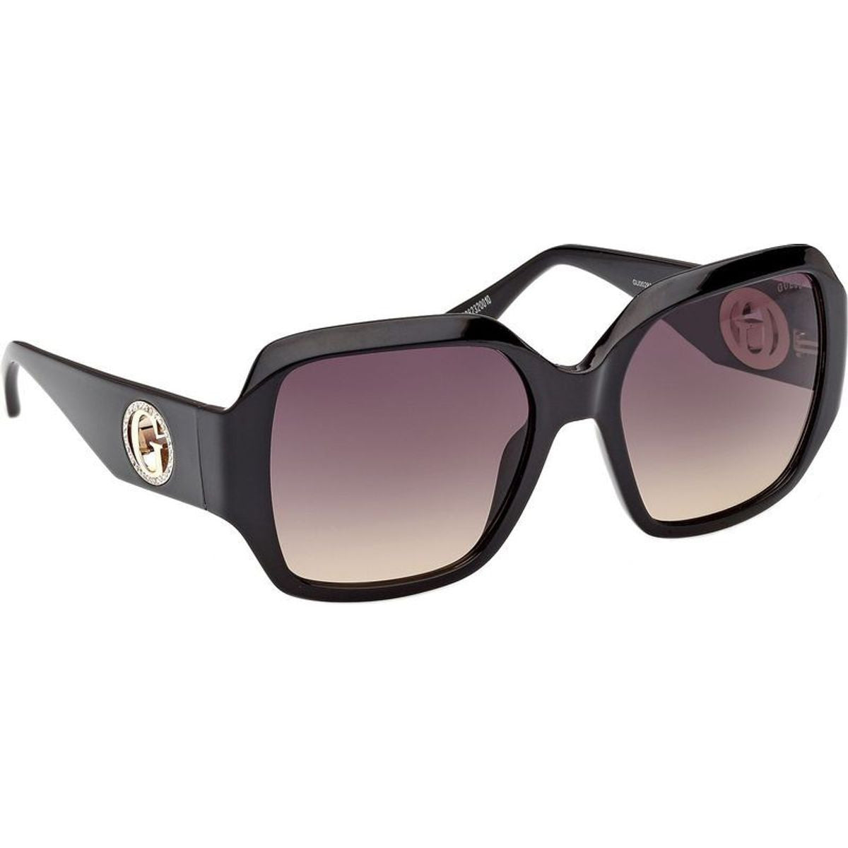 GU00283, Shiny Black/Smoke Gradient Lenses