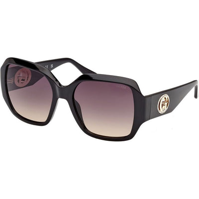 GU00283, Shiny Black/Smoke Gradient Lenses