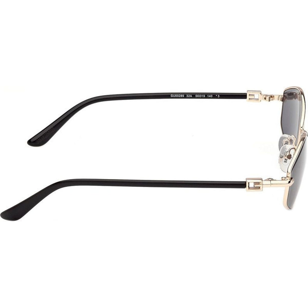 GU00289, Shiny Deep Gold/Smoke Lenses