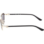 GU00290, Shiny Gold and Black/Smoke Lenses