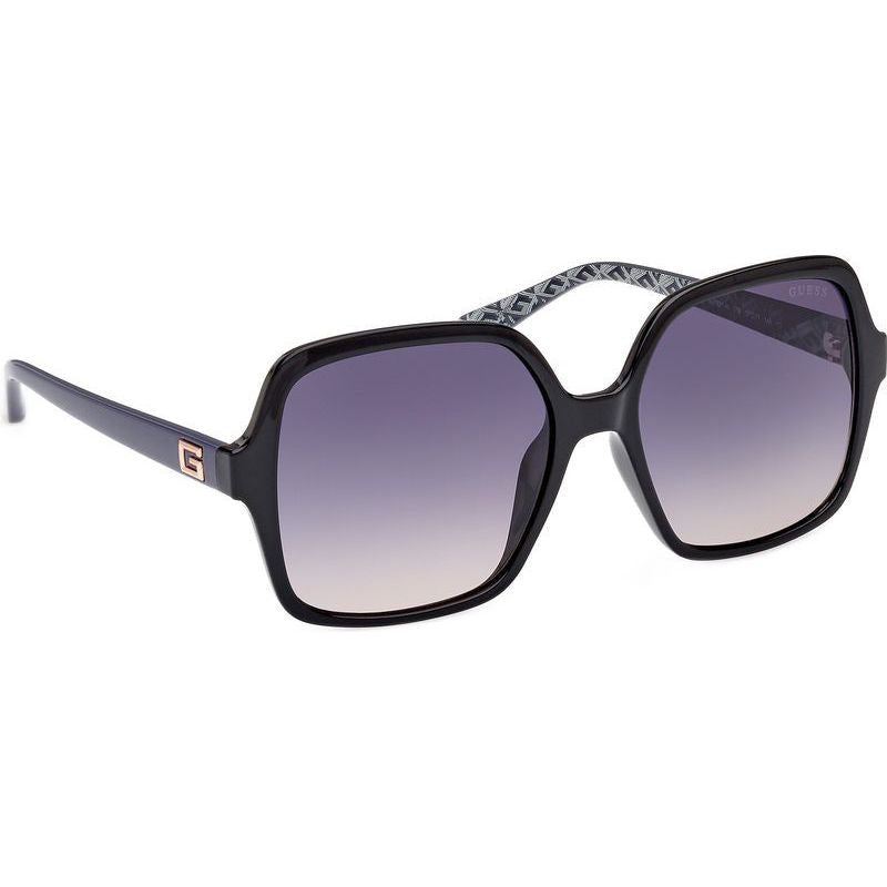 GU7921H, Shiny Black/Smoke Gradient Lenses