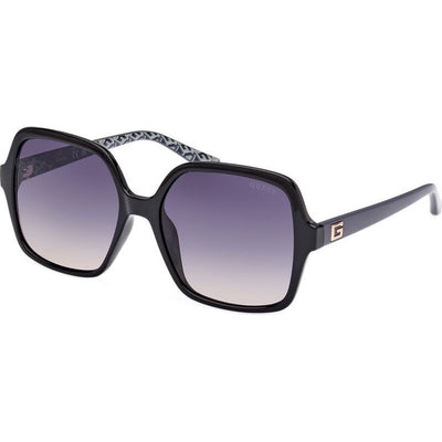 GU7921H, Shiny Black/Smoke Gradient Lenses