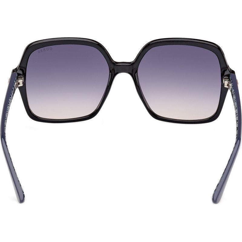 GU7921H, Shiny Black/Smoke Gradient Lenses