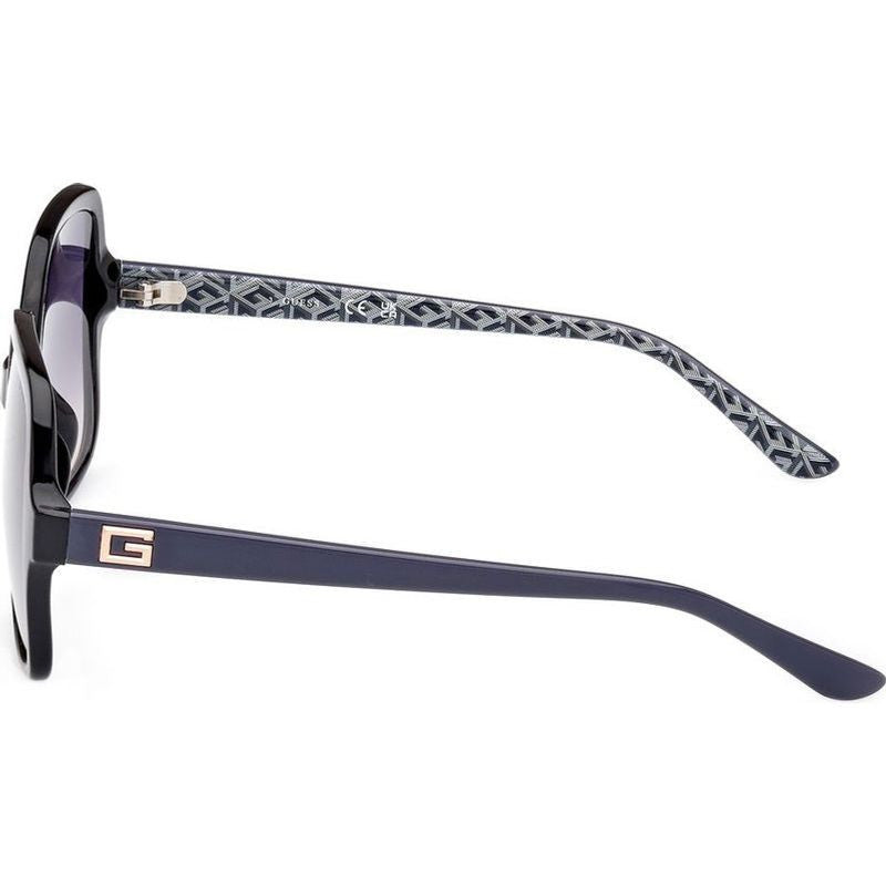 GU7921H, Shiny Black/Smoke Gradient Lenses