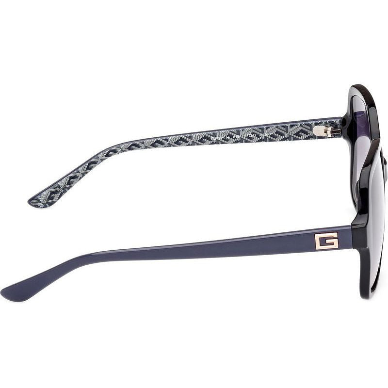 GU7921H, Shiny Black/Smoke Gradient Lenses