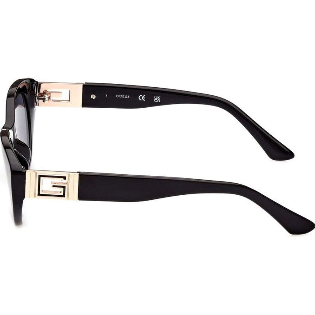 GU7849, Shiny Black/Smoke Lenses