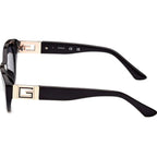 GU7849, Shiny Black/Smoke Lenses